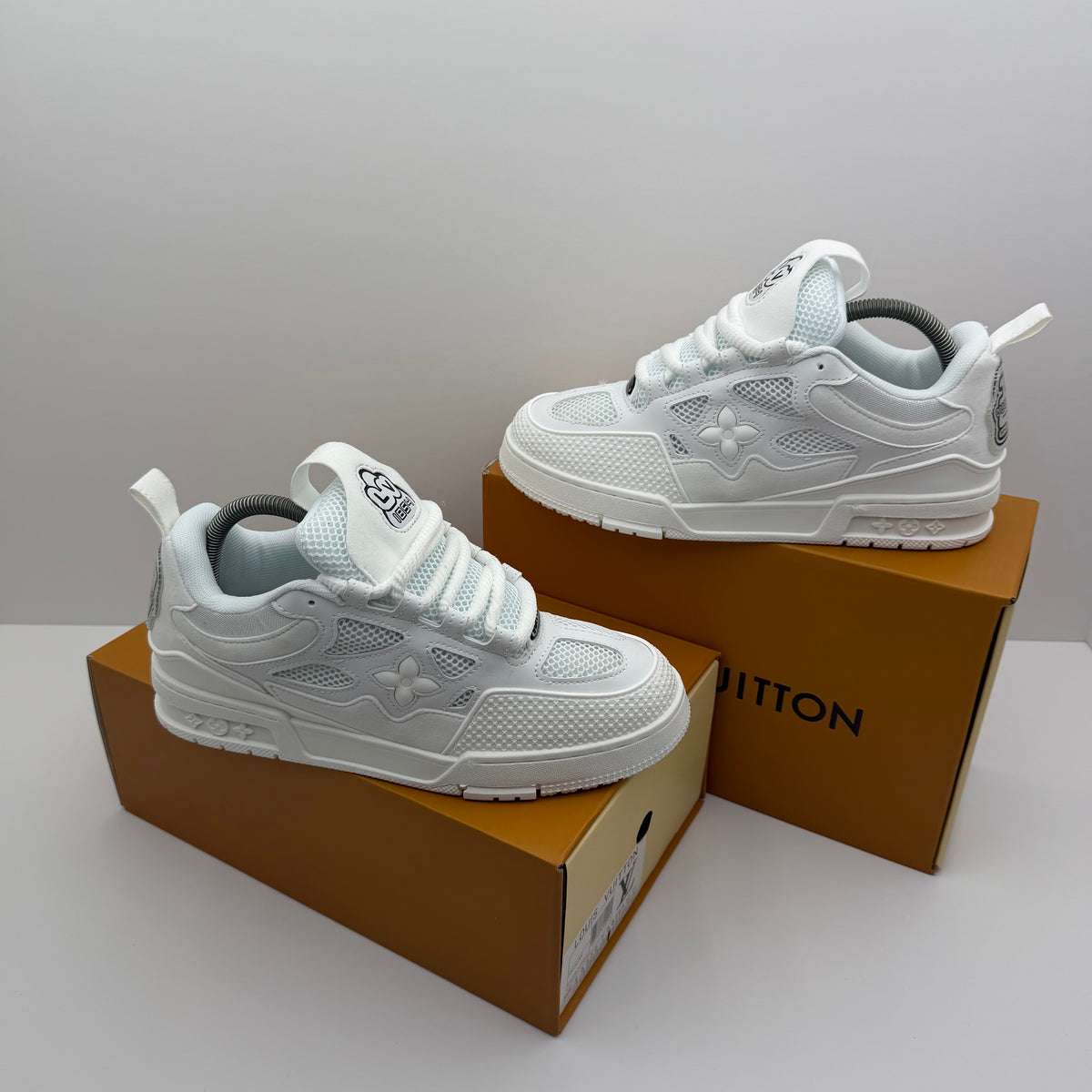 LV SKATE FULL WHITE 2026 ⚪️