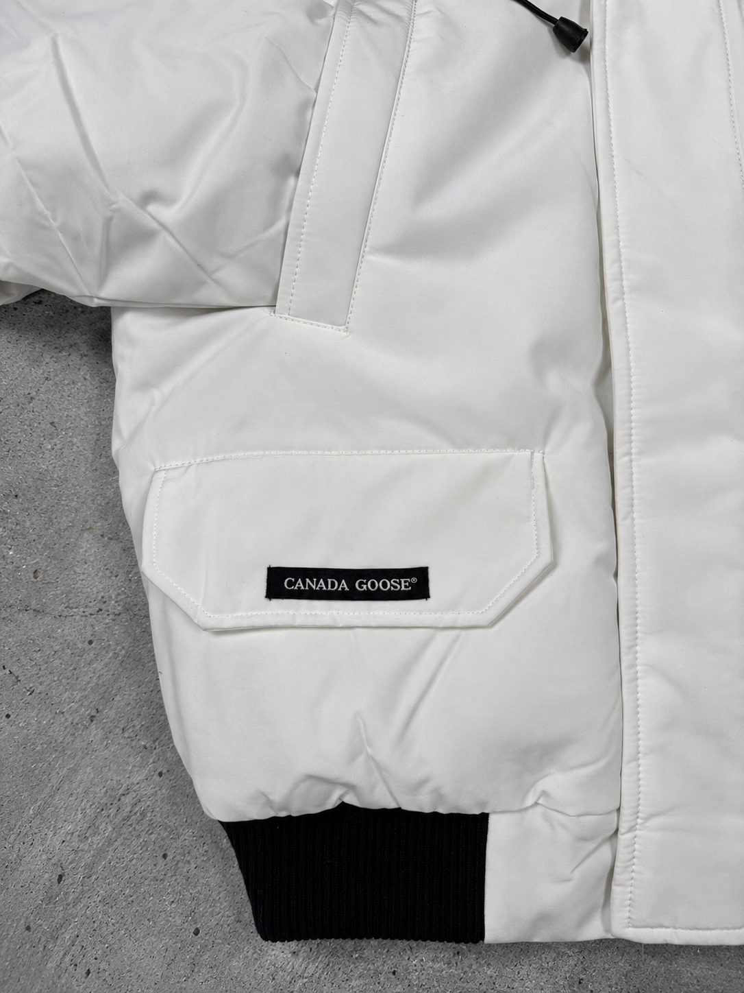 CASACO CAÑADA GOOSE WHITE ⚪️