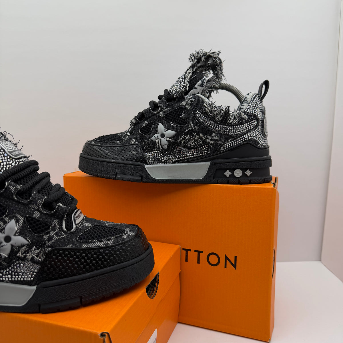 LV SKATE SVAROWSKY BLACK/WHITE ⚫️⚪️