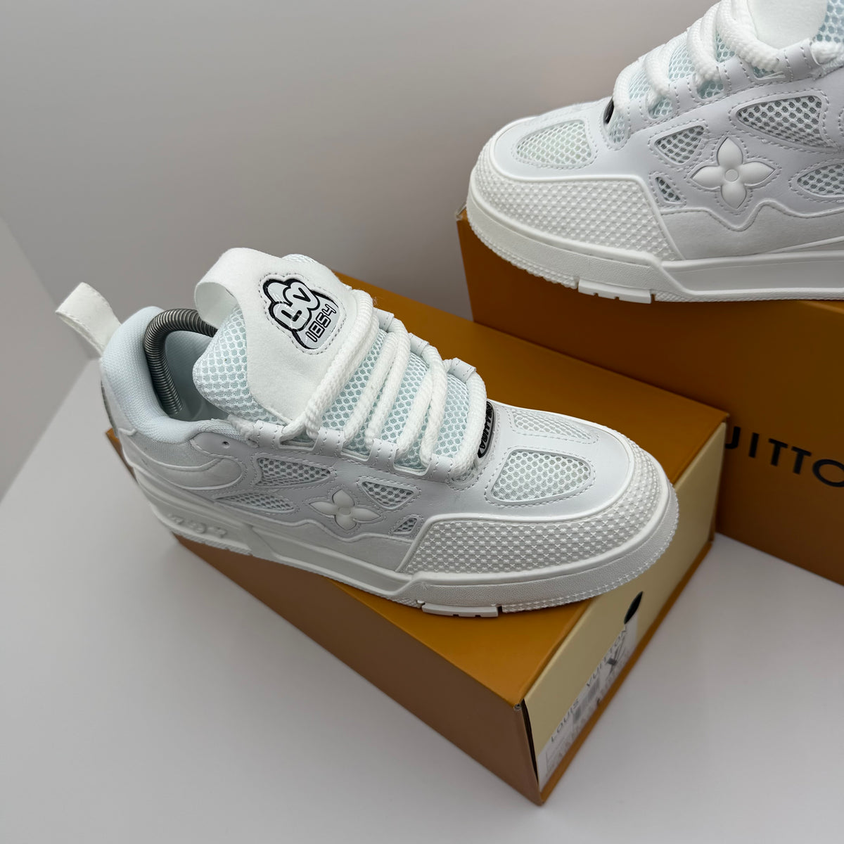 LV SKATE FULL WHITE 2026 ⚪️
