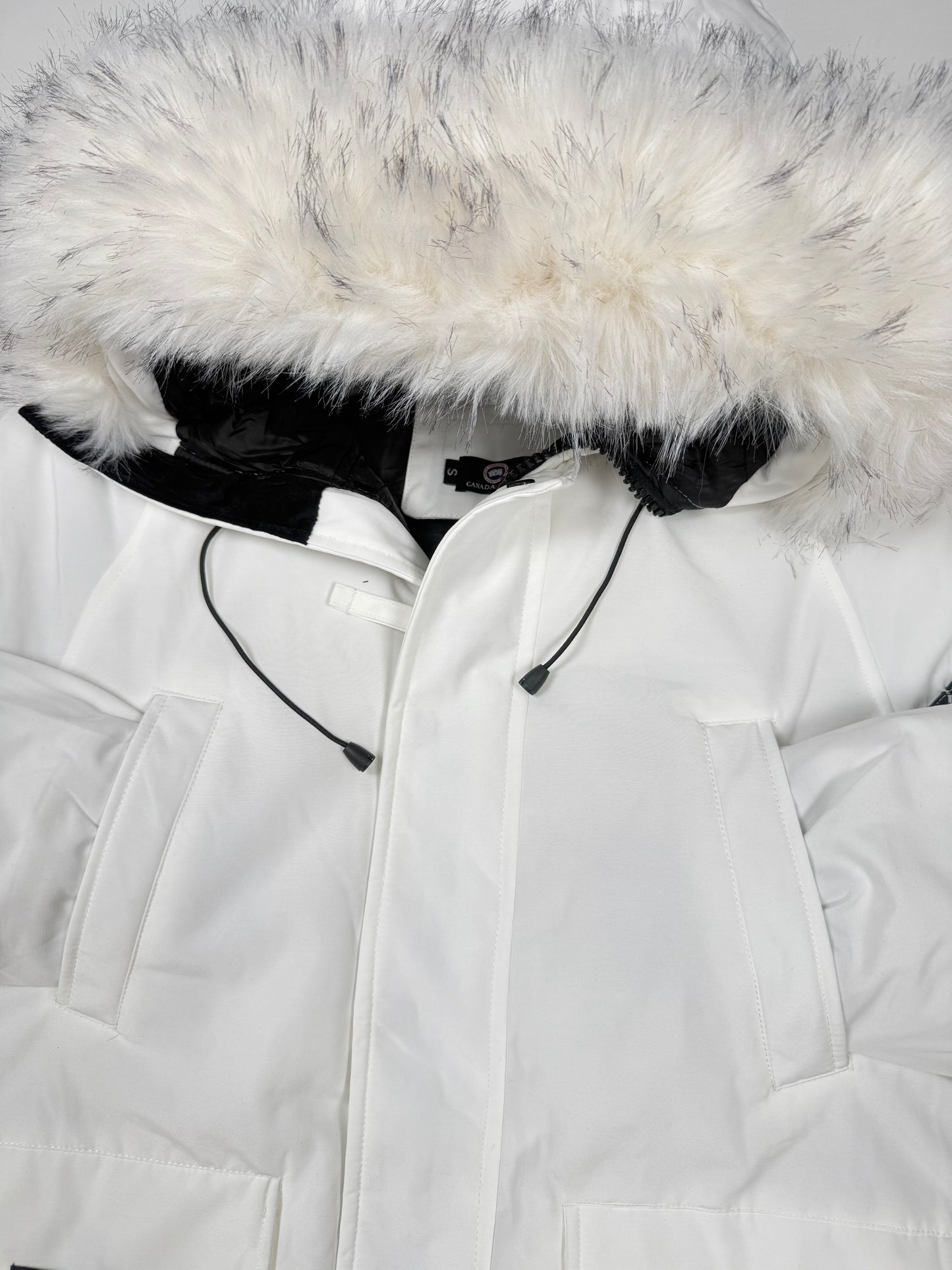 CHAQUETA CANADA GOOSE WHITE⚪️