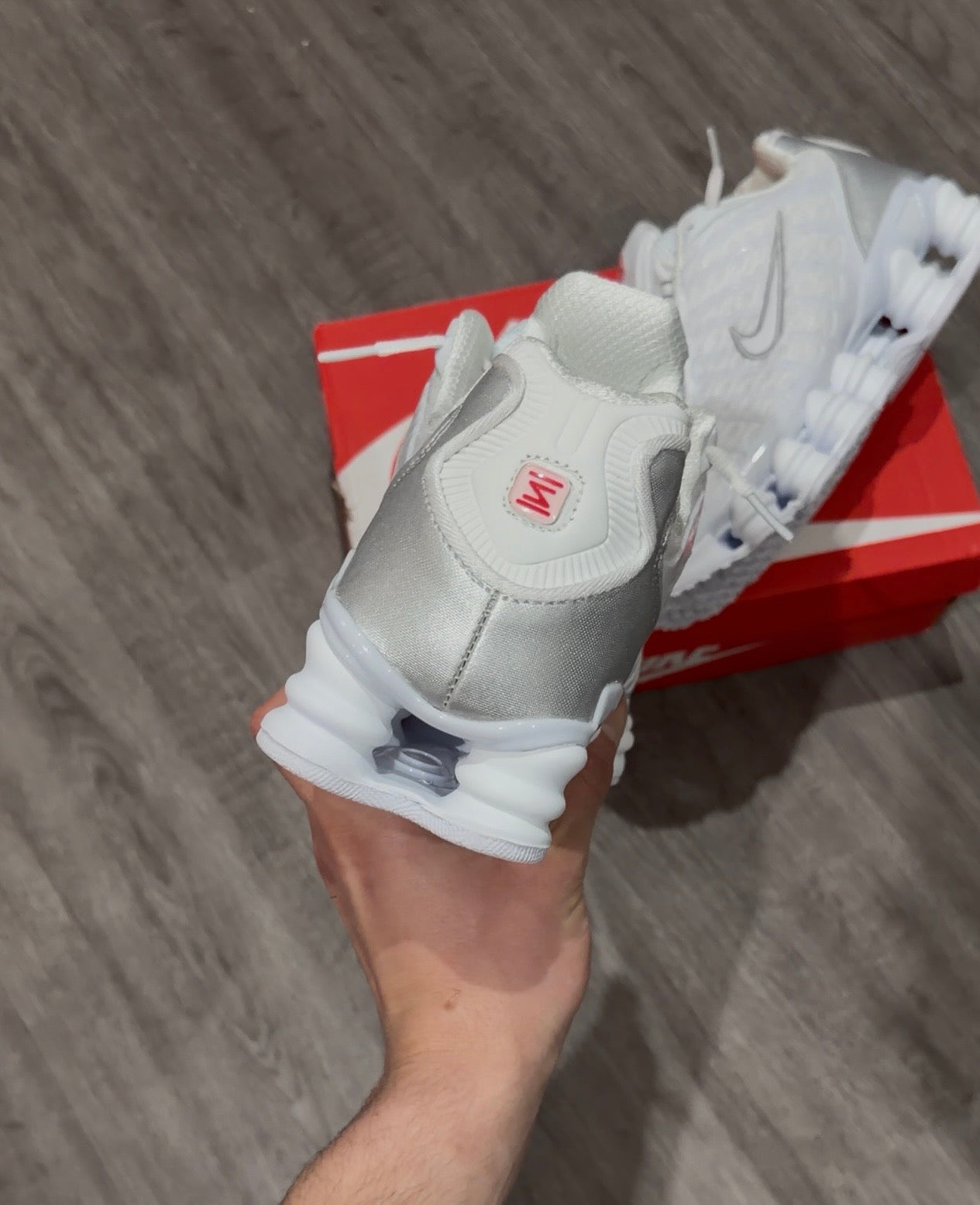 “NIKE SHOX TL ALL WHITE⚪️”