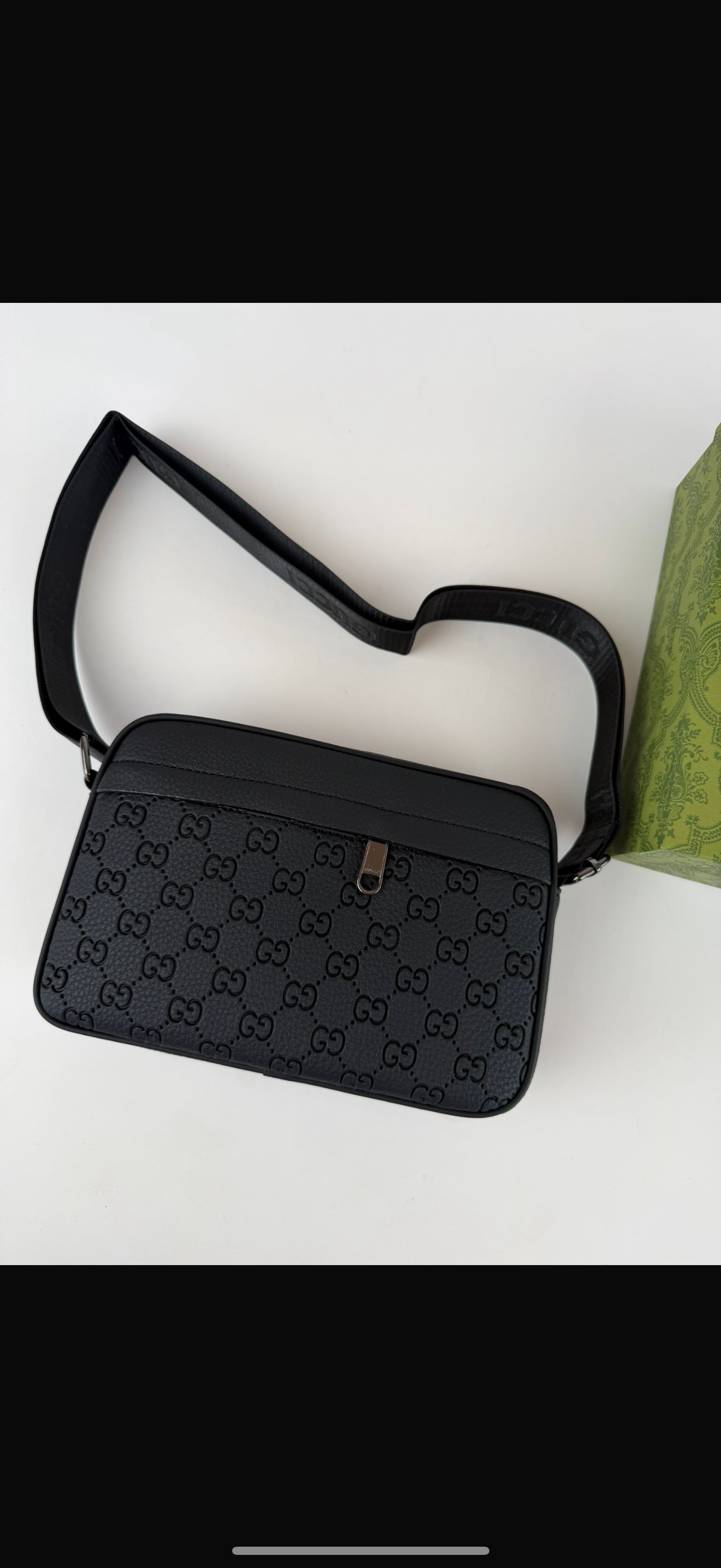 🔥 BOLSO GUCCI GG EMBLEM BLACK ✅ CALIDAD PREMIUM ‼️ UNIDADES LIMITADAS
