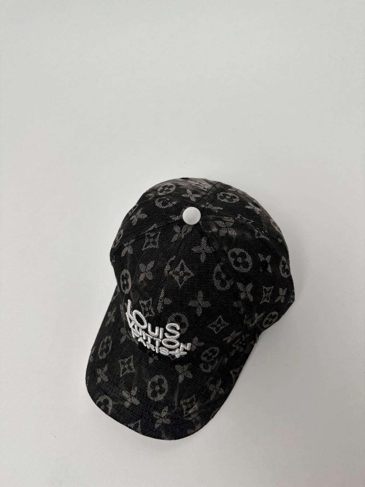🔥 GORRA LOUIS VUITTON BLACK DENIM ✅ CALIDAD PREMIUM ‼️ UNIDADES LIMITADAS