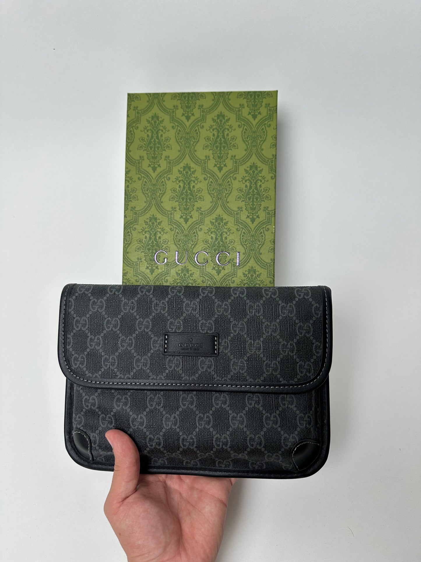 🔥 RIÑONERA GUCCI NEO VINTAGE BLACK ✅ CALIDAD PREMIUM ‼️ UNIDADES LIMITADAS