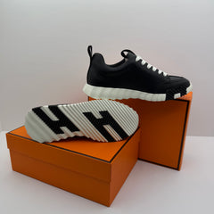 SNEAKER HERMES PRETO/BRANCO | MÁXIMA QUALIDADE 2026 ⚫️⚪️