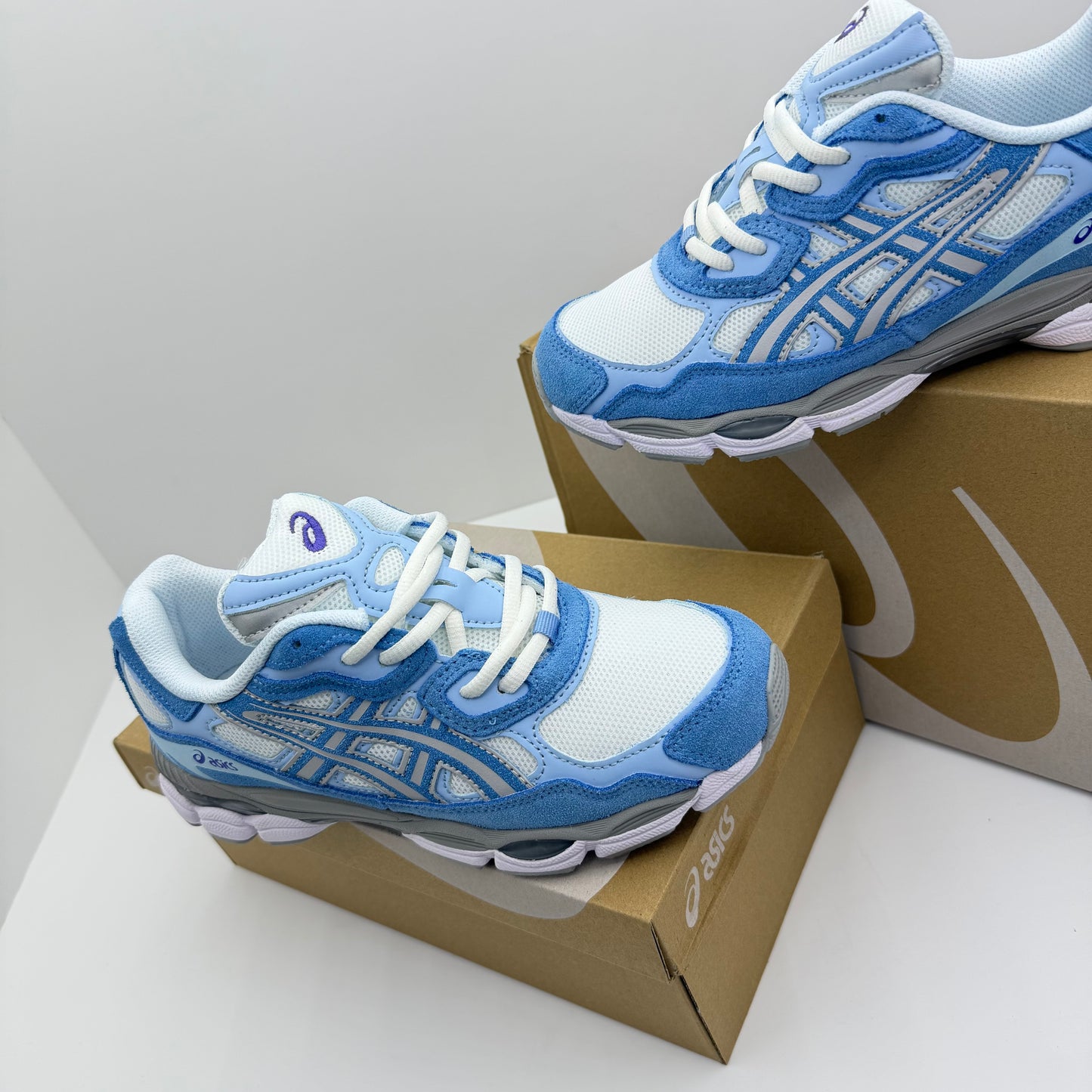 ASICS QUANTUM GEL SKY BLUE🥶
