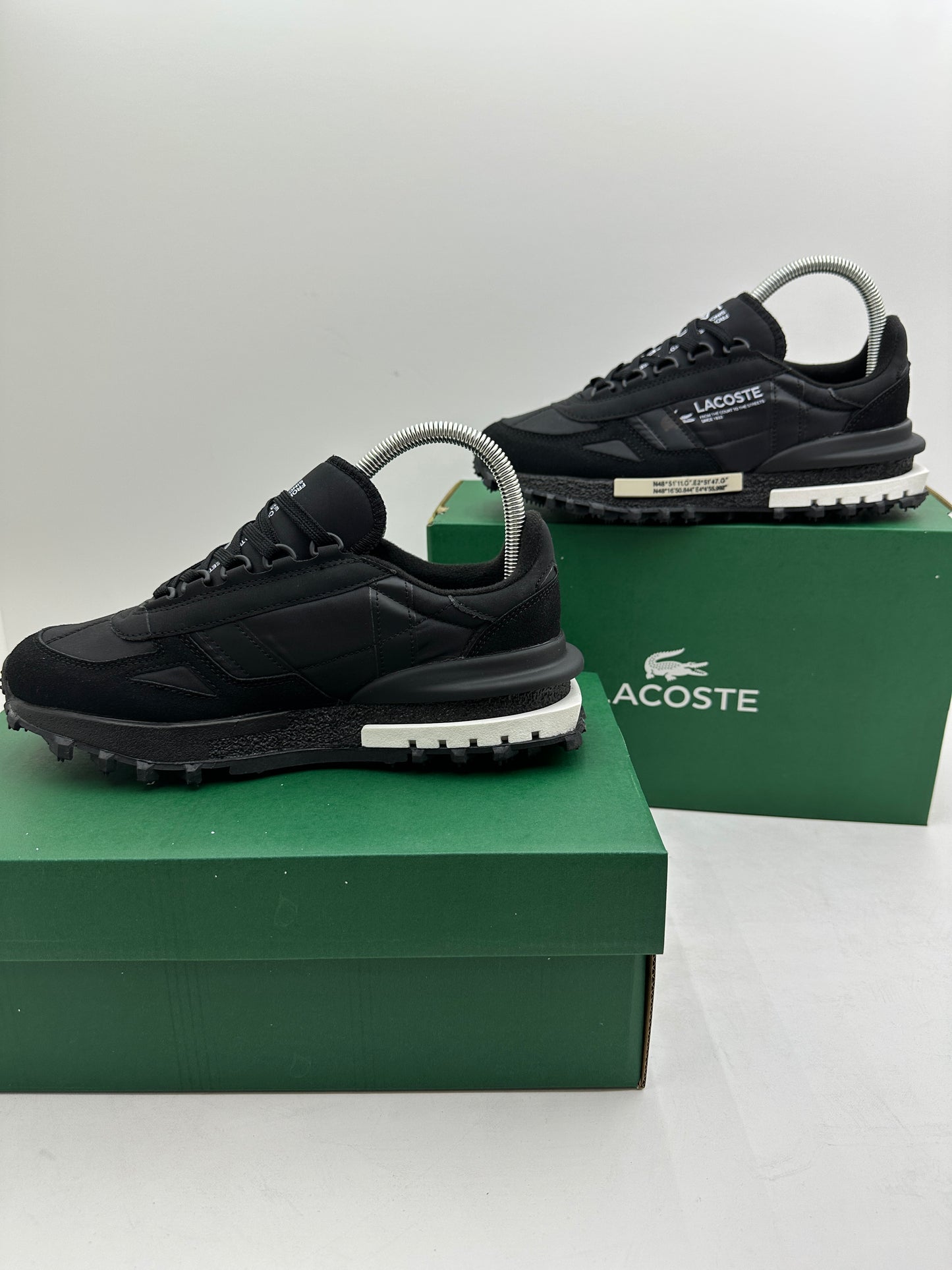 Zapatilla Lacoste Élite Active Black & White 🖤 🤍