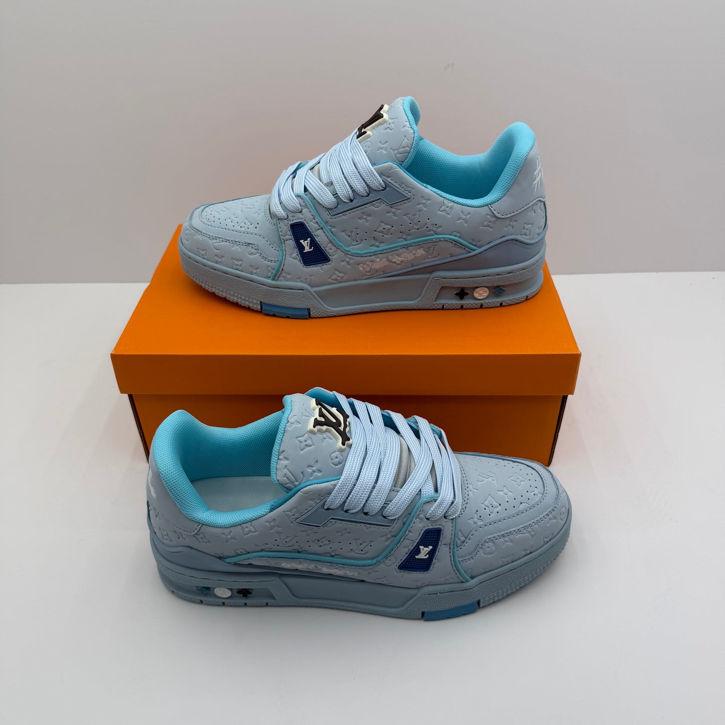 LV SKATE TRAINER BLUE🔵