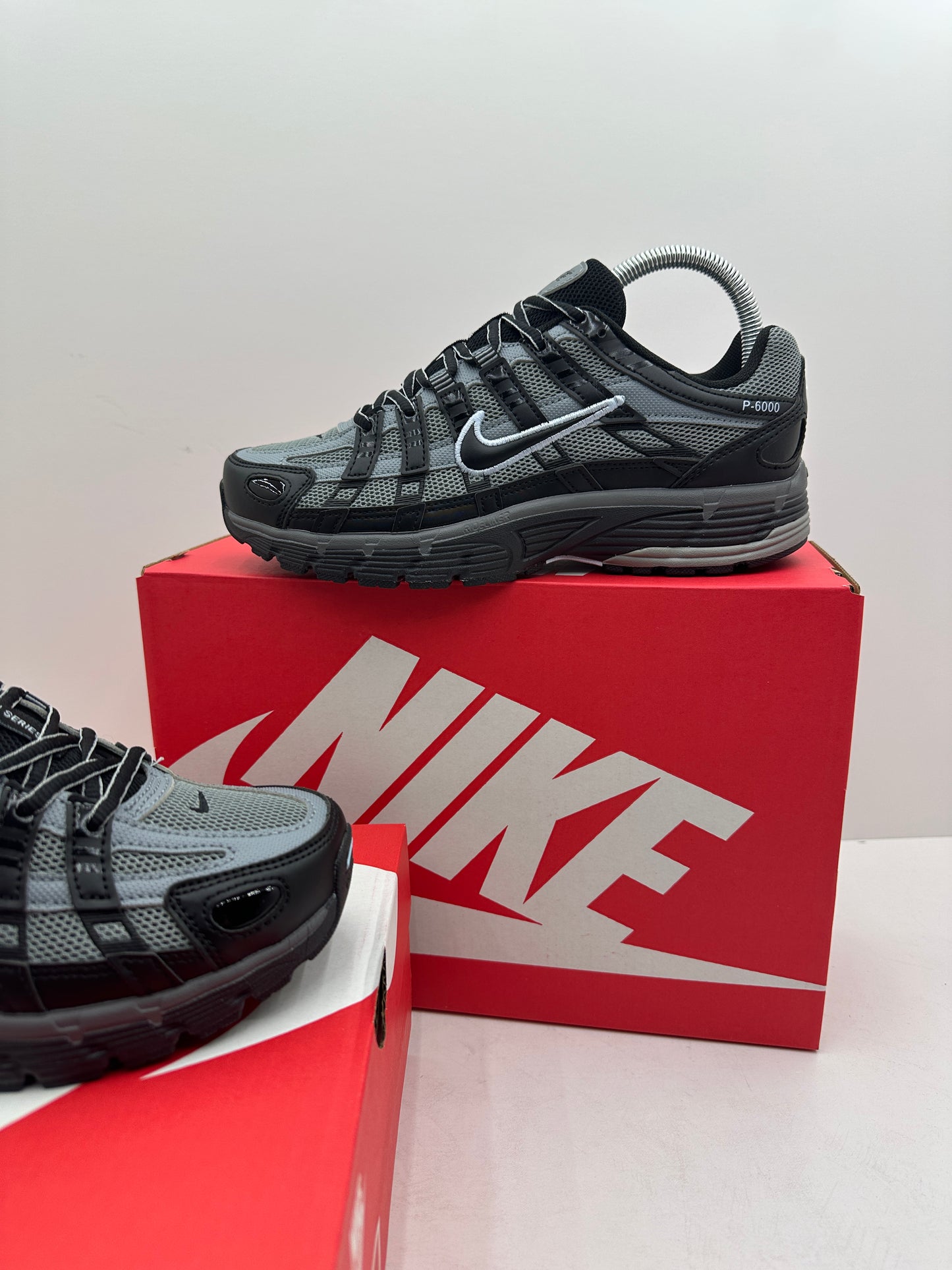 NIKE P-6000 GREY/BLACK 🩶 🖤