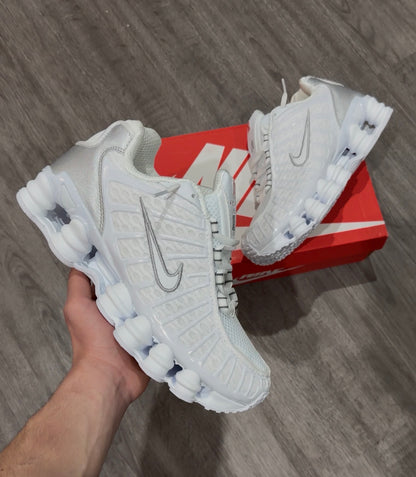 “NIKE SHOX TL ALL WHITE⚪️”