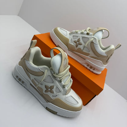 LV SKATE WHITE/BROWN⚪️🟤