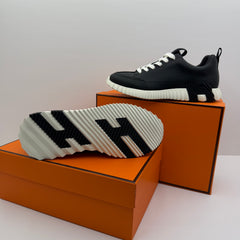 SNEAKER HERMES PRETO/BRANCO | MÁXIMA QUALIDADE 2026 ⚫️⚪️