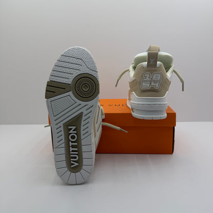 LV SKATE WHITE/BROWN⚪️🟤