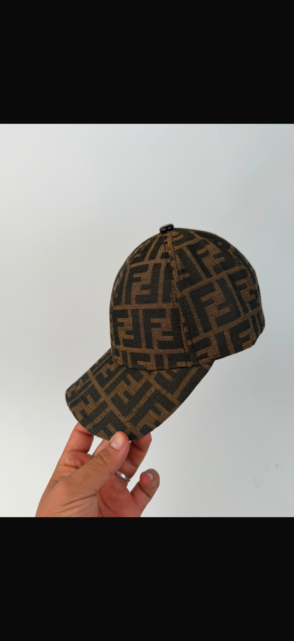 🔥 GORRA FENDI FF CANVAS ✅ CALIDAD PREMIUM ‼️ UNIDADES LIMITADAS