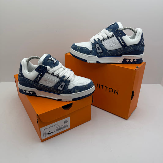 LV TRAINER BLUE&WHITE