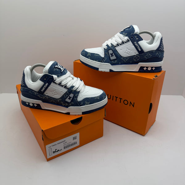 LV TRAINER BLUE&WHITE