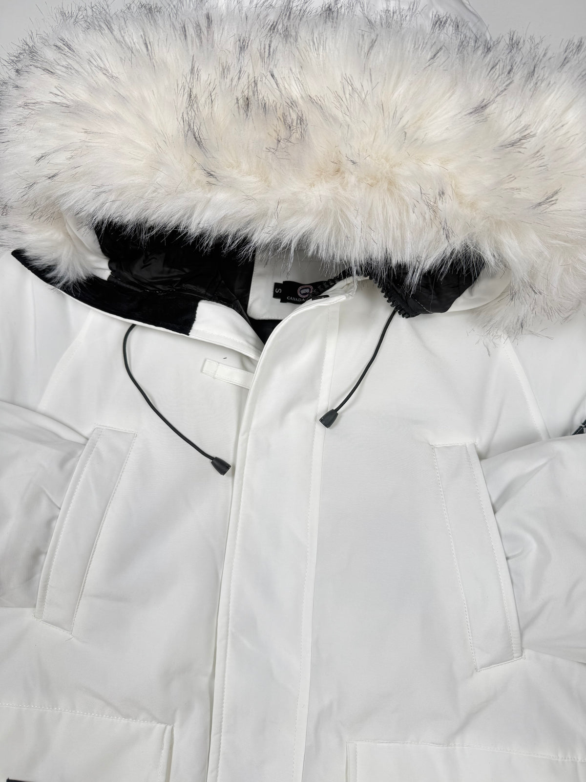 CHAQUETA CANADA GOOSE WHITE⚪️