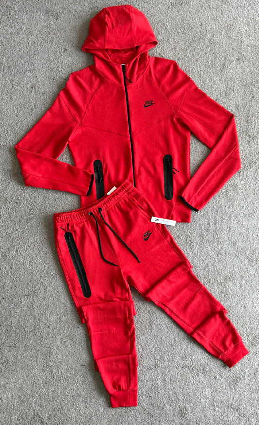 CHÁNDAL NIKE TECH FULL RED🔥🌶️