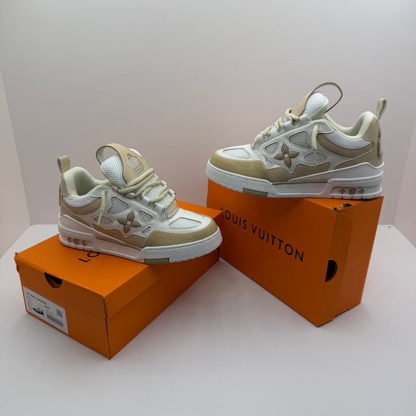 LV SKATE BEIGE WHITE