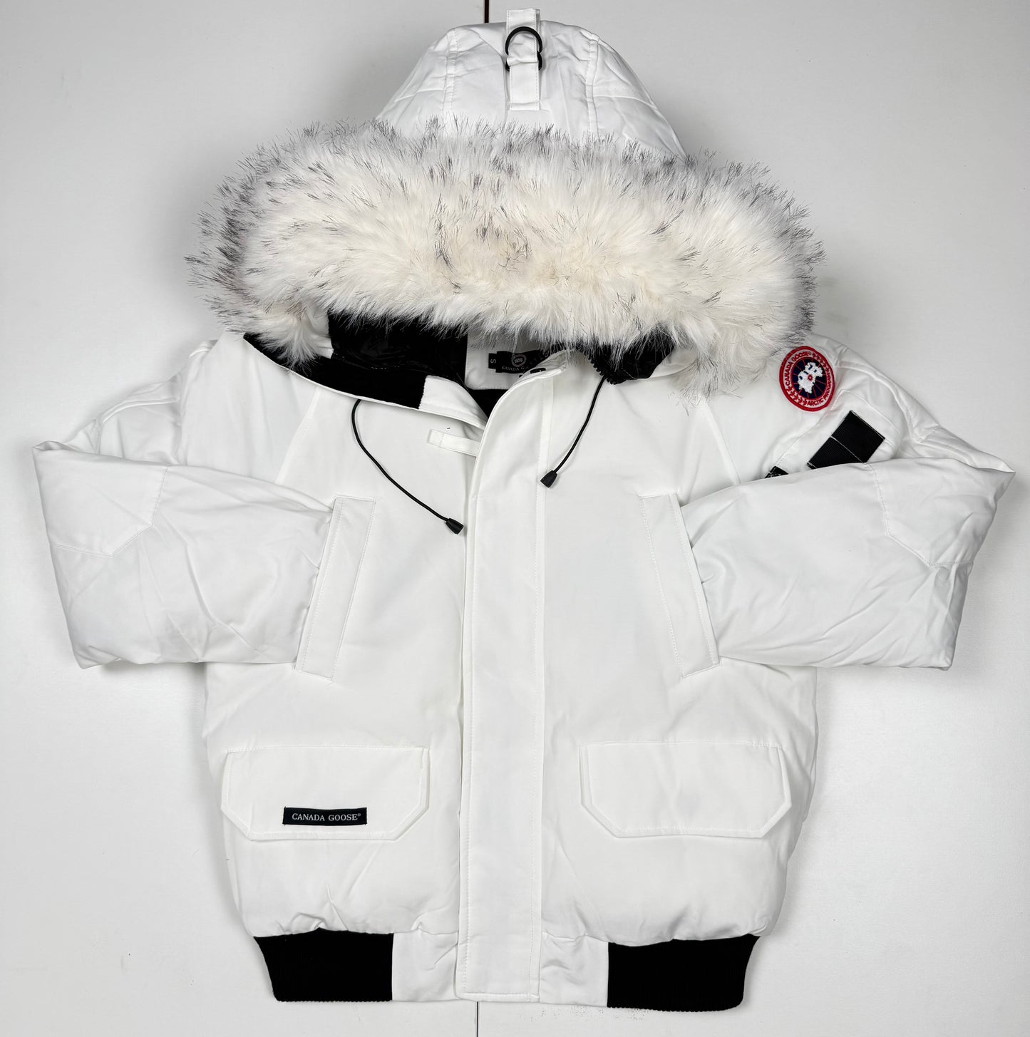 CHAQUETA CANADA GOOSE WHITE⚪️