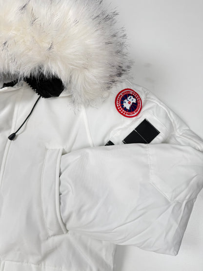 CHAQUETA CANADA GOOSE WHITE⚪️