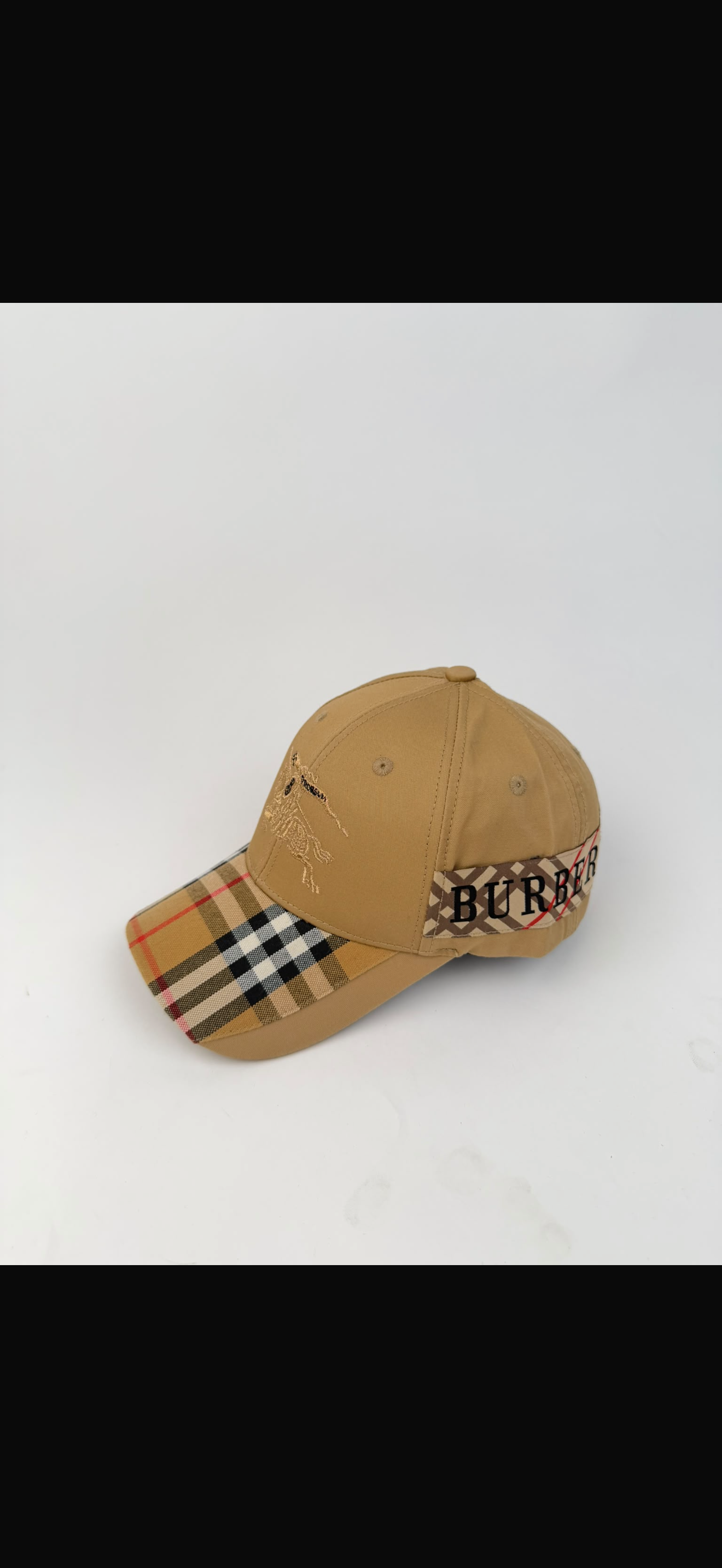 🔥 GORRA BURBERRY EKD BEIGE ✅ CALIDAD PREMIUM ‼️ UNIDADES LIMITADAS