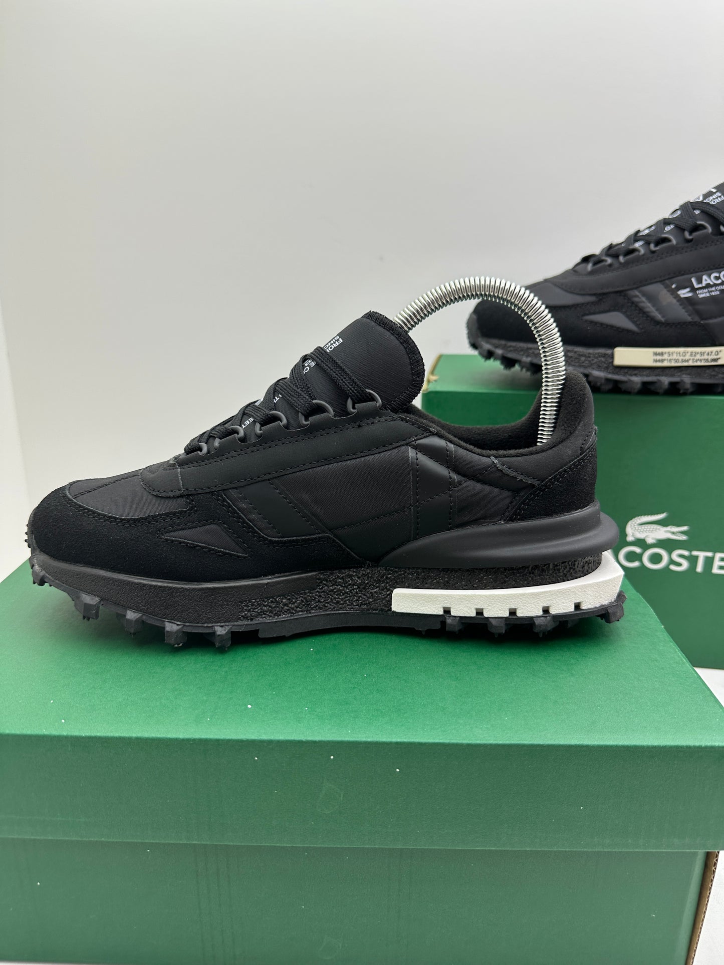 Zapatilla Lacoste Élite Active Black & White 🖤 🤍