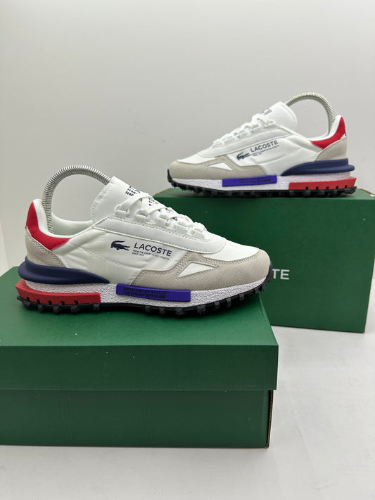 Zapatilla Lacoste Élite Active White 🤍 💙 ❤️