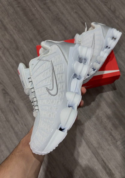 “NIKE SHOX TL ALL WHITE⚪️”