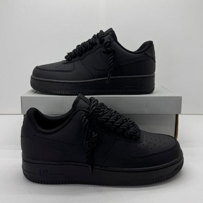 AIR FORCE 1 ROPE LACES BLACK⚫️