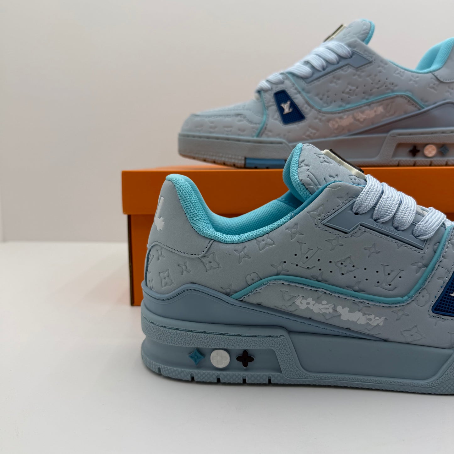 LV SKATE TRAINER BLUE🔵