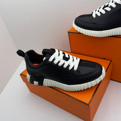 SNEAKER HERMES PRETO/BRANCO | MÁXIMA QUALIDADE 2026 ⚫️⚪️