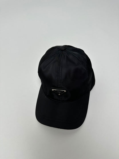 🔥 GORRA PRADA NYLON BLACK ✅ CALIDAD PREMIUM ‼️ UNIDADES LIMITADAS