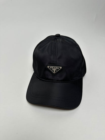 🔥 GORRA PRADA NYLON BLACK ✅ CALIDAD PREMIUM ‼️ UNIDADES LIMITADAS