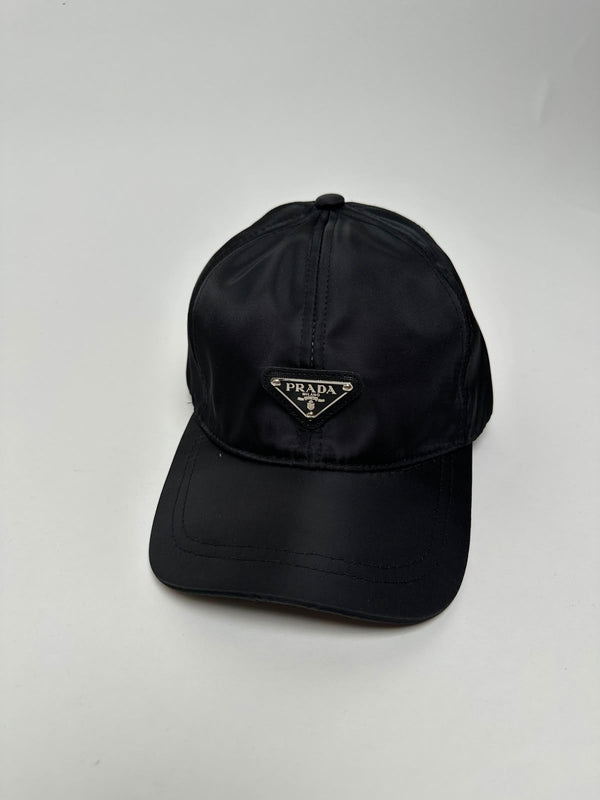 🔥 GORRA PRADA NYLON BLACK ✅ CALIDAD PREMIUM ‼️ UNIDADES LIMITADAS
