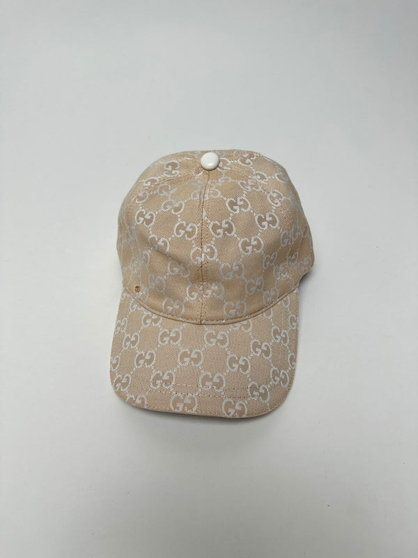 🔥 GORRA GUCCI BEIGE CANVAS ✅ CALIDAD PREMIUM ‼️ UNIDADES LIMITADAS