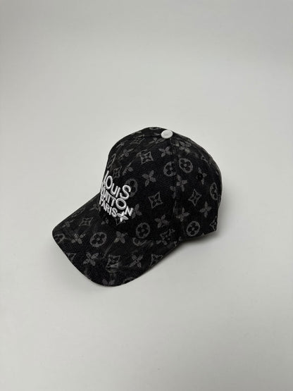 🔥 GORRA LOUIS VUITTON BLACK DENIM ✅ CALIDAD PREMIUM ‼️ UNIDADES LIMITADAS