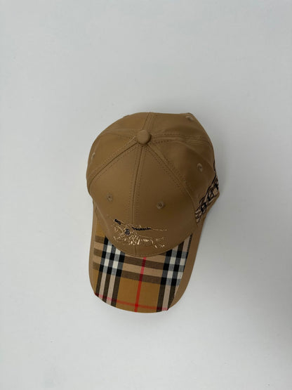 🔥 GORRA BURBERRY EKD BEIGE ✅ CALIDAD PREMIUM ‼️ UNIDADES LIMITADAS