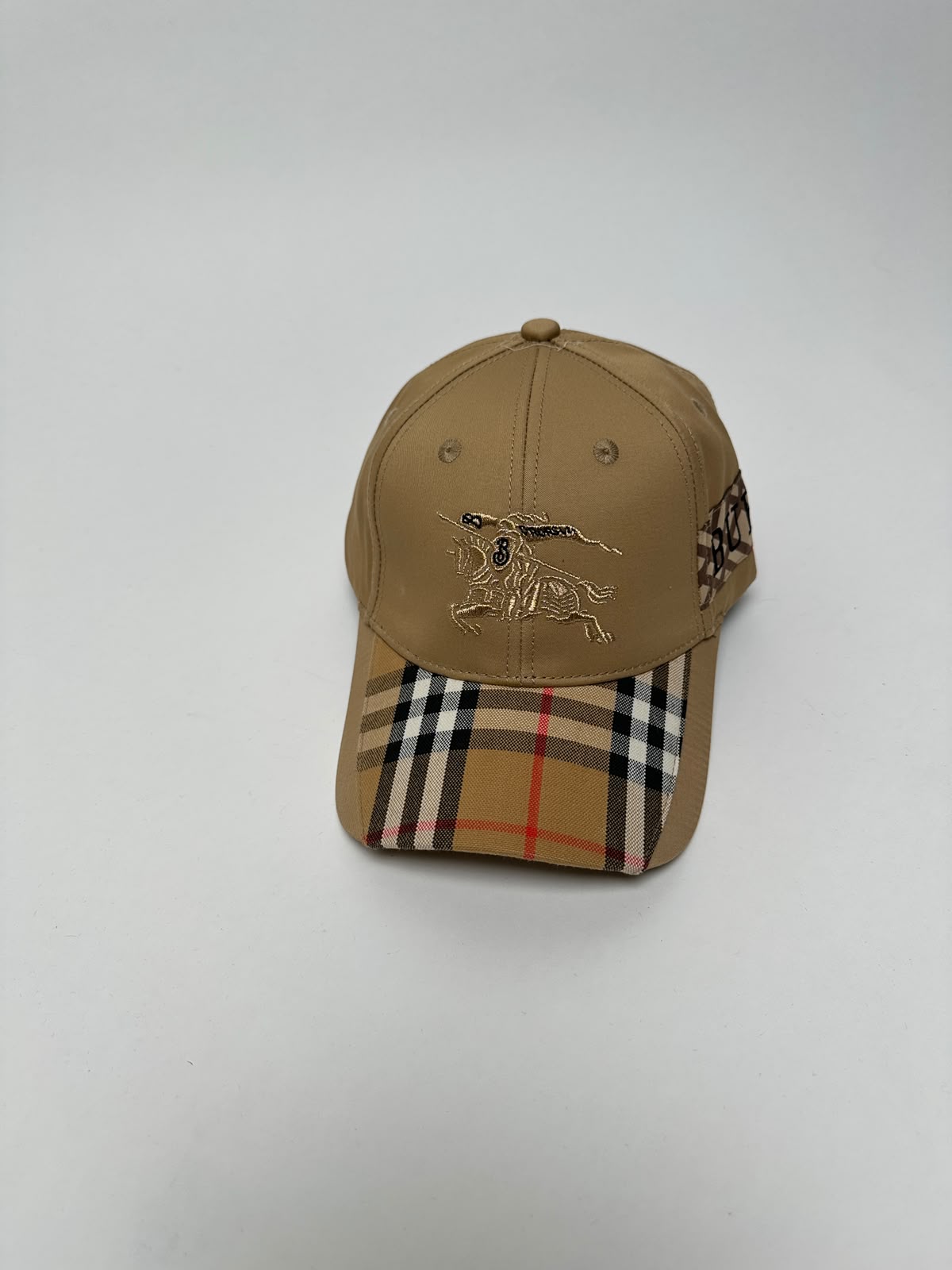 🔥 GORRA BURBERRY EKD BEIGE ✅ CALIDAD PREMIUM ‼️ UNIDADES LIMITADAS