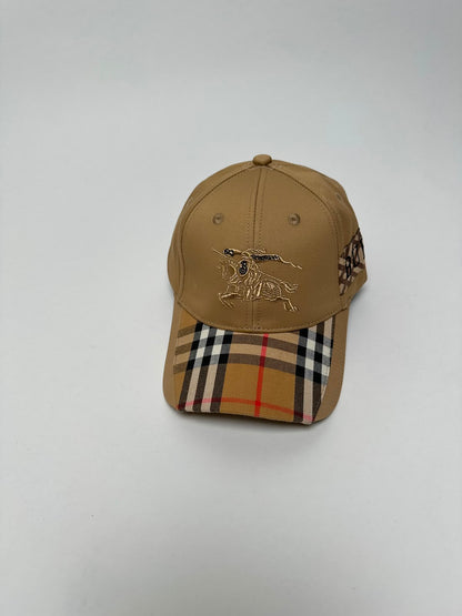 🔥 GORRA BURBERRY EKD BEIGE ✅ CALIDAD PREMIUM ‼️ UNIDADES LIMITADAS
