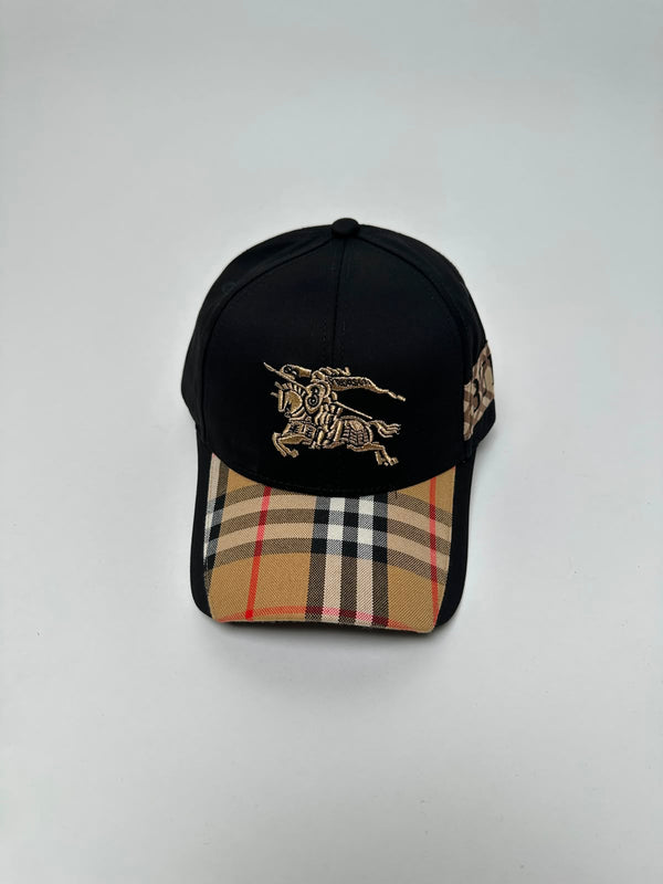 🔥 GORRA BURBERRY EKD BLACK ✅ CALIDAD PREMIUM ‼️ UNIDADES LIMITADAS