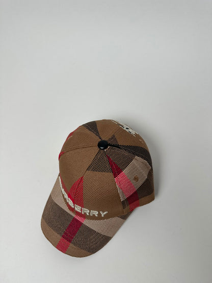 🔥 GORRA BURBERRY EXAGGERATED CHECK ✅ CALIDAD PREMIUM ‼️ UNIDADES LIMITADAS
