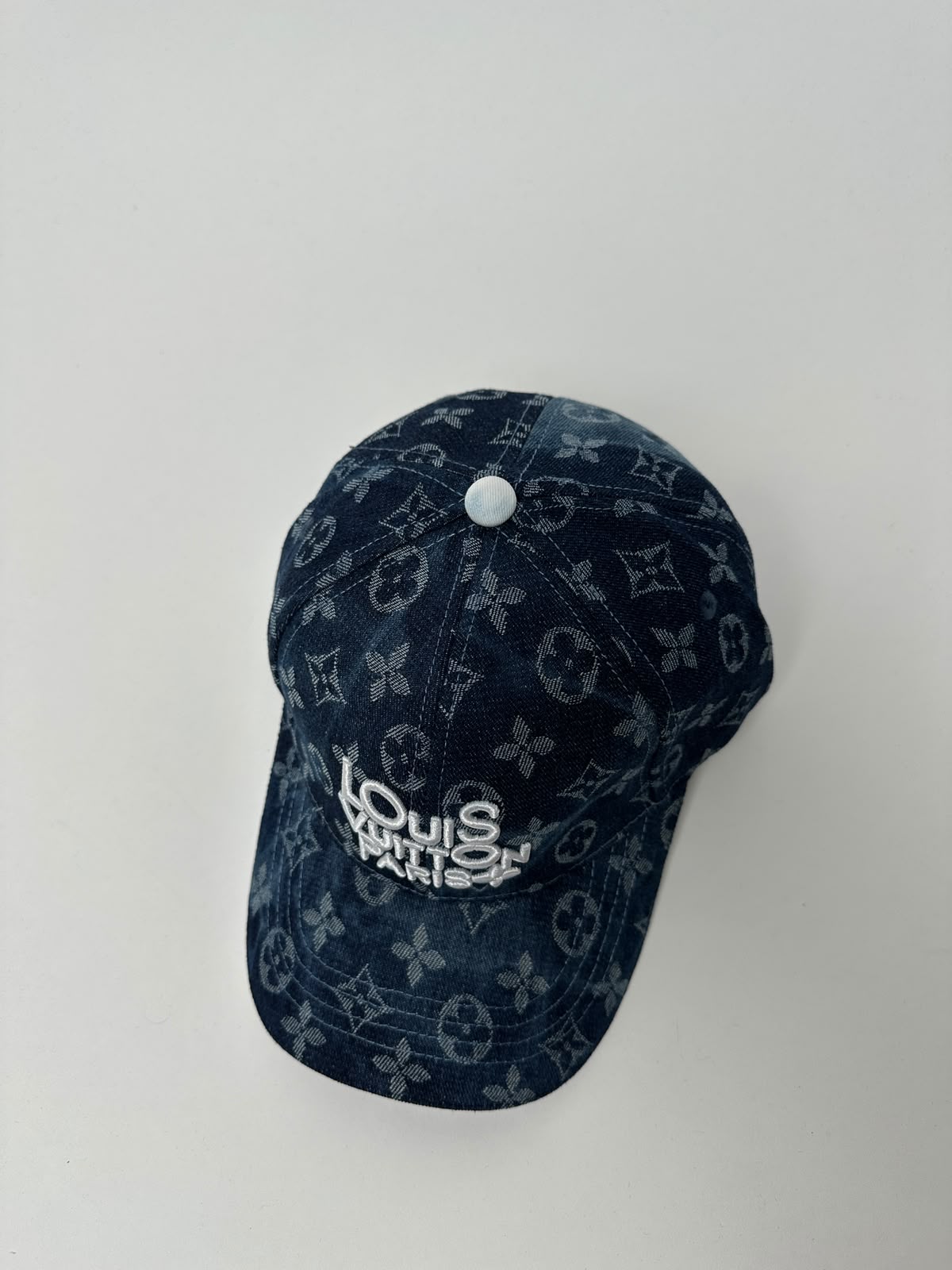 🔥 GORRA LOUIS VUITTON BLUE DENIM ✅ CALIDAD PREMIUM ‼️ UNIDADES LIMITADAS (Copia)