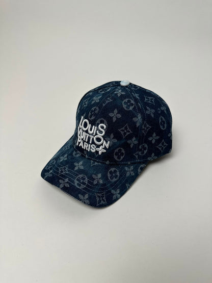 🔥 GORRA LOUIS VUITTON BLUE DENIM ✅ CALIDAD PREMIUM ‼️ UNIDADES LIMITADAS (Copia)