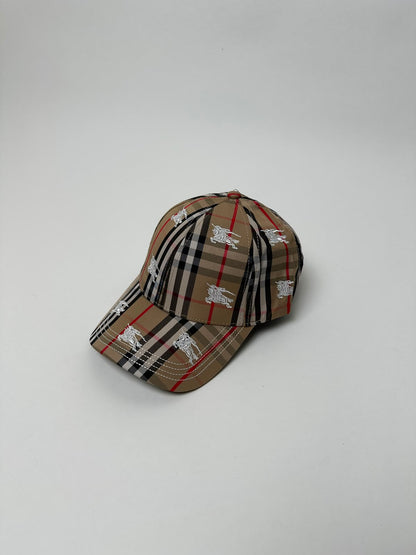 🔥 GORRA BURBERRY ALL-OVER EKD VINTAGE CHECK ✅ CALIDAD PREMIUM ‼️ UNIDADES LIMITADAS