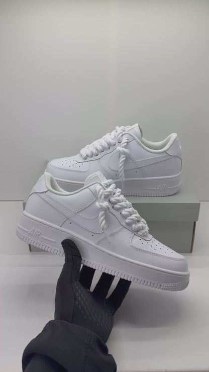 AIR FORCE 1 ROPE LACES WHITE⚪️