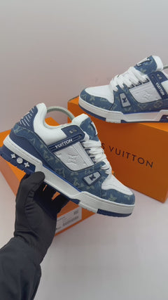 SAPATILHAS LV AZUL/BRANCO🔵⚪️