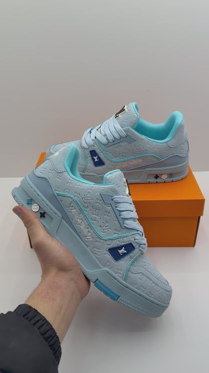 LV SKATE TRAINER BLUE🔵