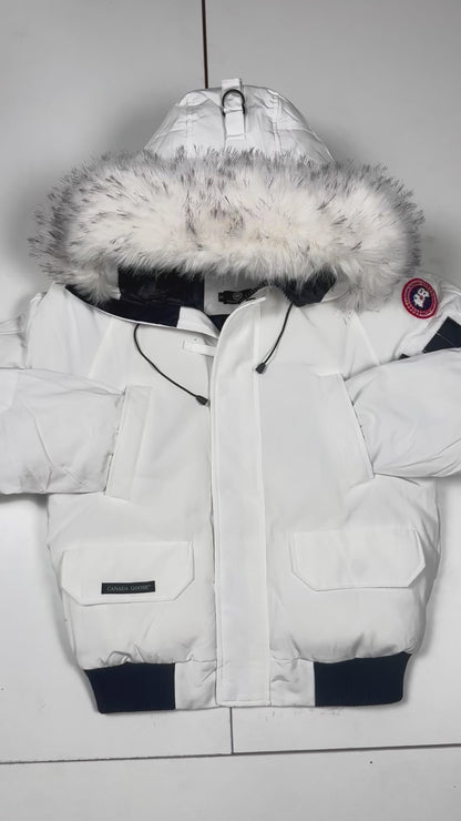 CHAQUETA CANADA GOOSE WHITE⚪️
